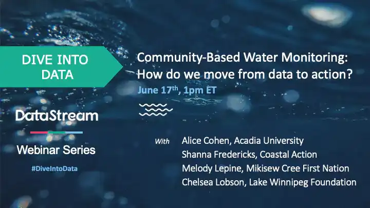 Community-Based Water Monitoring: How do we move from data to action?